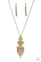 Load image into Gallery viewer, Paparazzi Necklace - After the ARTIFACT - Brass
