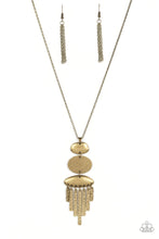 Load image into Gallery viewer, Paparazzi Necklace - After the ARTIFACT - Brass