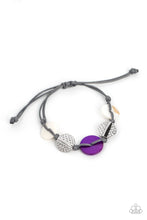 Load image into Gallery viewer, Paparazzi Bracelet - Shore Up - Purple