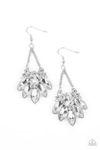 Load image into Gallery viewer, Paparazzi Earring - Prismatic Pageantry - White

