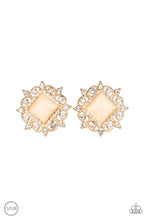 Load image into Gallery viewer, Paparazzi Earring - Get Rich Quick Gold Clip-On Earrings