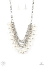 Load image into Gallery viewer, Paparazzi Necklace - One-Way WALL STREET - White