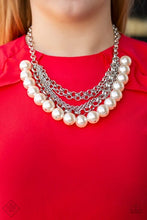 Load image into Gallery viewer, Paparazzi Necklace - One-Way WALL STREET - White