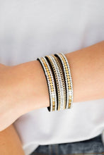 Load image into Gallery viewer, Paparazzi Bracelet - Fashion Fanatic - Gold
