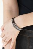 Load image into Gallery viewer, Paparazzi Bracelet - Magnetic Maveric - Black