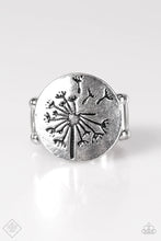 Load image into Gallery viewer, Paparazzi Ring - Fine and DANDELION - Silver