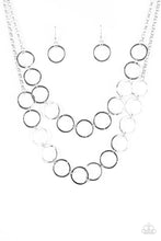 Load image into Gallery viewer, Paparazzi Necklace - BLING The Alarm - Silver