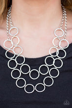 Load image into Gallery viewer, Paparazzi Necklace - BLING The Alarm - Silver