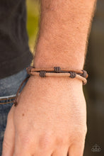 Load image into Gallery viewer, Paparazzi Bracelet - Off The Beaten Path - Brown