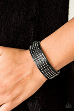 Load image into Gallery viewer, Paparazzi Bracelet - Road Pilot - Black