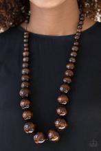Load image into Gallery viewer, Paparazzi Necklace - Effortlessly Everglades - Brown
