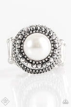 Load image into Gallery viewer, Paparazzi Ring - Bronx Beauty - White