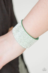 Paparazzi Bracelet - Roll With The Punches - Green