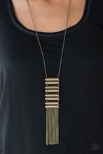 Load image into Gallery viewer, Paparazzi Necklace - Watch Your Step - Brass