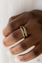Load image into Gallery viewer, Paparazzi Ring - Very Vogue - Brass