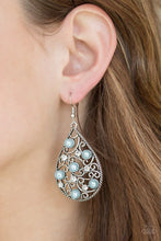 Load image into Gallery viewer, Paparazzi Earring - Glowing Vineyards - Blue