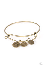 Load image into Gallery viewer, Paparazzi Bracelet - Dreamy Dandelions - Brass