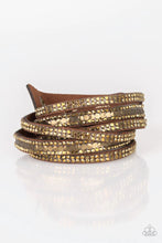 Load image into Gallery viewer, Paparazzi Bracelet - Rock Star Attitude - Brass