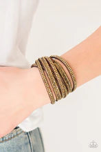 Load image into Gallery viewer, Paparazzi Bracelet - Rock Star Attitude - Brass