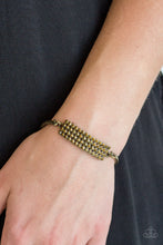 Load image into Gallery viewer, Paparazzi Bracelet - Top-Class Class - Brass