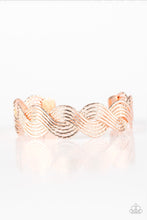 Load image into Gallery viewer, Paparazzi Bracelet - Braided Brilliance - Rose Gold
