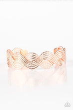 Load image into Gallery viewer, Paparazzi Bracelet - Braided Brilliance - Rose Gold
