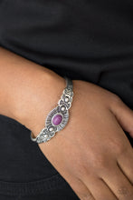 Load image into Gallery viewer, Paparazzi Bracelet - Wide Open Mesas - Purple