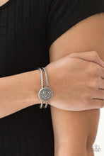 Load image into Gallery viewer, Paparazzi Bracelet  Definitely Dazzling - Silver