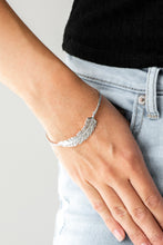 Load image into Gallery viewer, Paparazzi Bracelet - How Do You Like This FEATHER? - Silver