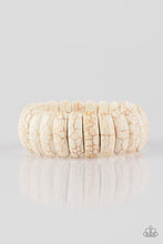 Load image into Gallery viewer, Paparazzi Bracelet - Peacefully Primal - White