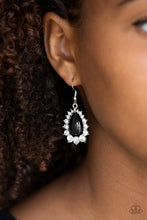 Load image into Gallery viewer, Paparazzi Earring - Regal Renewal - Black