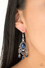 Load image into Gallery viewer, Paparazzi Earring - I Better Get GLOWING -Blue