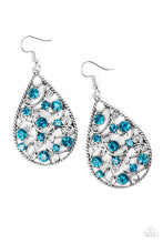 Load image into Gallery viewer, Paparazzi Earring - Certainly Courtier - Blue