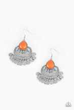 Load image into Gallery viewer, Paparazzi Earring - Bodaciously Boho - Orange