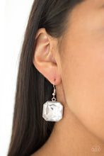 Load image into Gallery viewer, Paparazzi Earring - Me, Myself, and IDOL - White