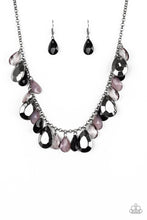 Load image into Gallery viewer, Paparazzi Necklace - Hurricane Season - Black