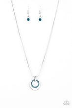 Load image into Gallery viewer, Paparazzi Necklace - Front and CENTERED - Blue