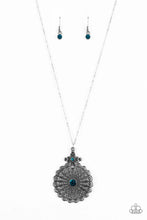 Load image into Gallery viewer, Paparazzi Necklace - Walk On The WILDFLOWER Side - Blue