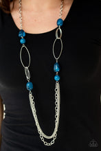 Load image into Gallery viewer, Paparazzi Necklace - Pleasant Promenade - Blue