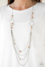 Load image into Gallery viewer, Paparazzi Necklace - Bubbly Bright - Brown