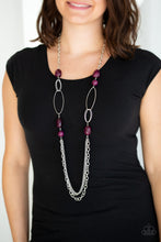 Load image into Gallery viewer, Paparazzi Necklace - Pleasant Promenade - Purple