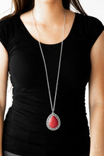 Load image into Gallery viewer, Paparazzi Necklace - Full Frontier - Red