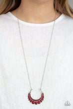 Load image into Gallery viewer, Paparazzi Necklace - Count To ZEN - Red