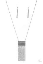 Load image into Gallery viewer, Paparazzi Necklace - Totally Tassel - Silver