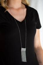 Load image into Gallery viewer, Paparazzi Necklace - Totally Tassel - Silver