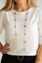 Load image into Gallery viewer, Paparazzi Necklace - Glassy Glamorous - Silver