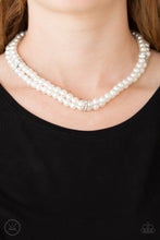 Load image into Gallery viewer, Paparazzi Necklace - Put On Your Party Dress - White