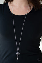 Load image into Gallery viewer, Paparazzi Necklace - Got It On Lock - White