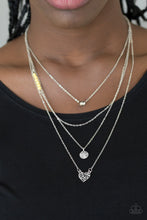 Load image into Gallery viewer, Paparazzi Necklace - Gypsy Heart - Yellow