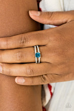 Load image into Gallery viewer, Paparazzi Ring - Dream Sparkle - Blue